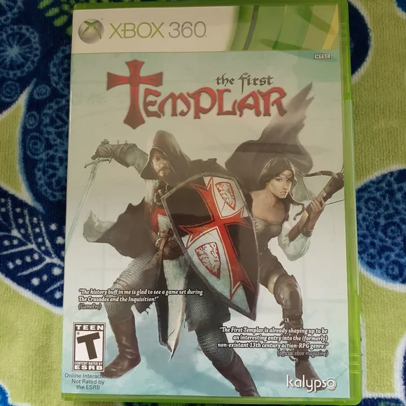 Xbox 360 The First Templar Brand New Sealed Case - Picture 2 of 4